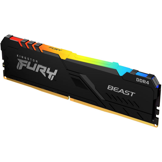 Kingston FURY Beast RGB 8GB (1 x 8GB) 5600MHz DDR5 Desktop Memory Infrared Sync Technology