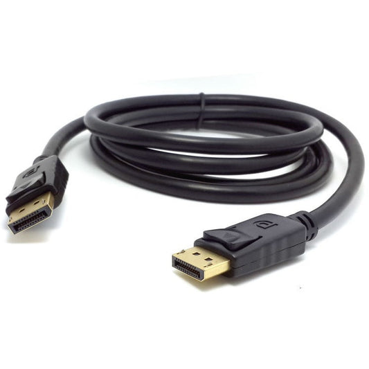 Prime DisplayPort cable DP male to DP male 2m Support 4K , Black
