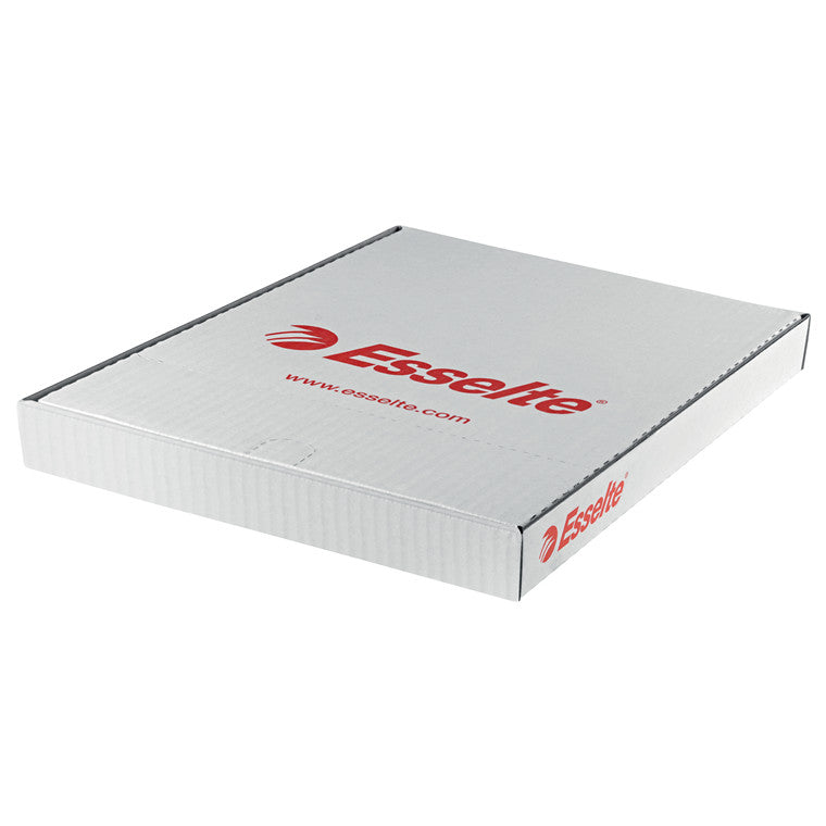Esselte A4 Premium Heavy Duty U Shape File - Glass Clear