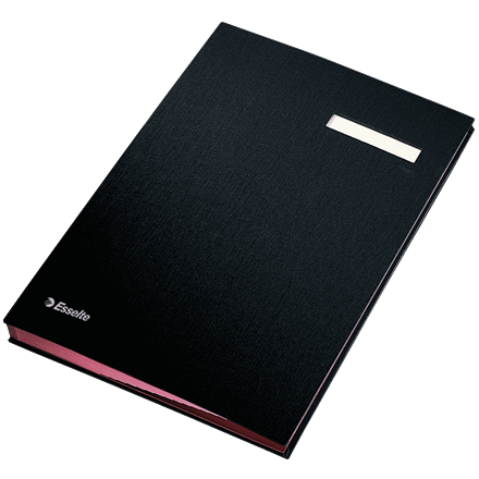 Esselte Premium Signature Book - 20 Pages