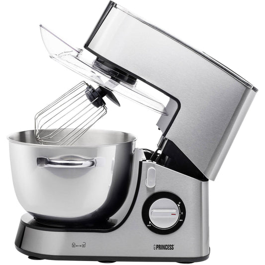 Princess Deluxe Food processor 1200 W Stainless steel, Black