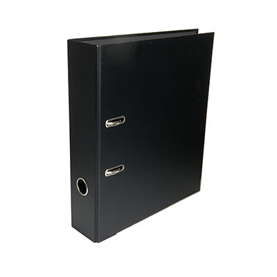 Oxford Black Economy LAF Box File Wide Spine - FC