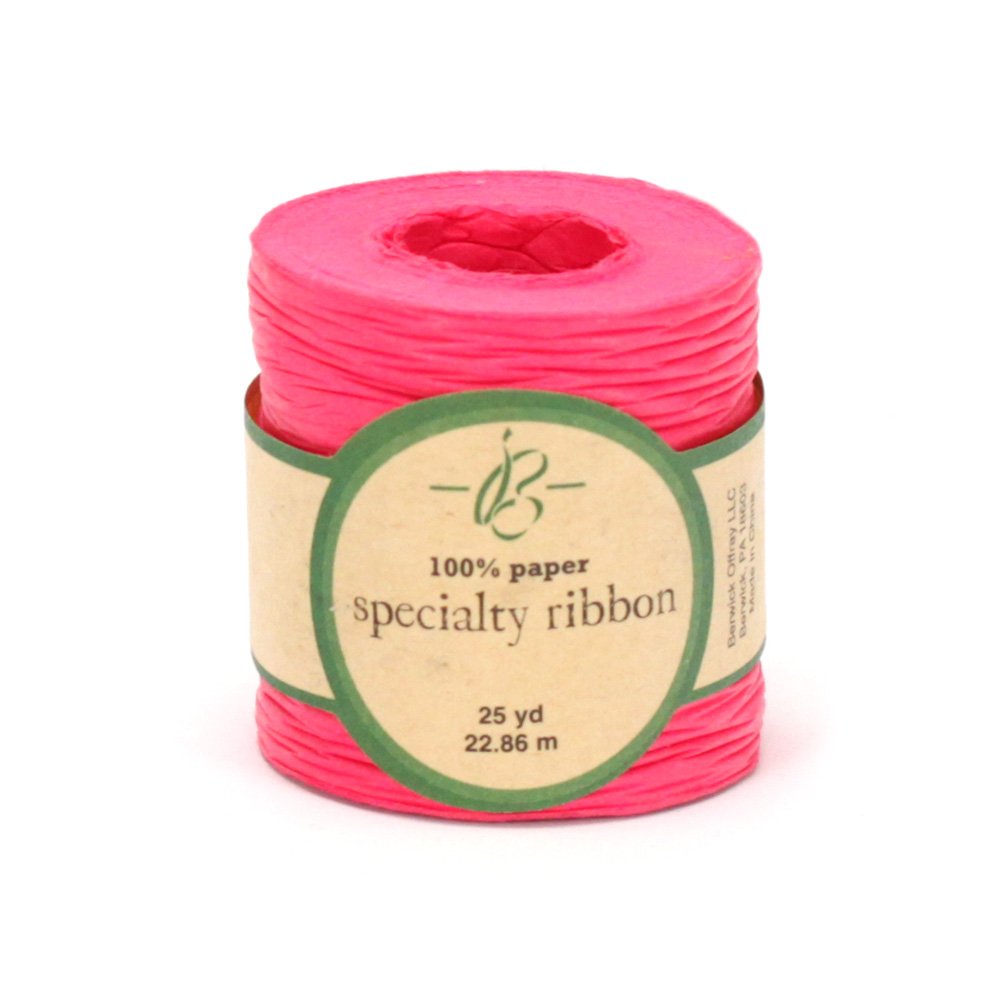 Berwick Offray Crepe Paper Specialty 4cm x 22.8m Craft Ribbon - Pack of 1