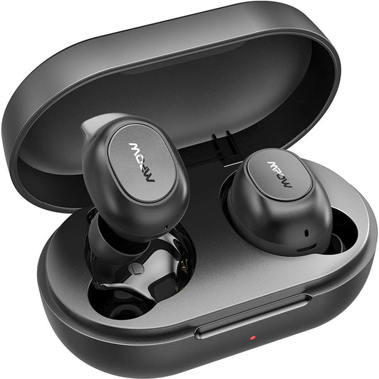 Mpow MDots In-Ear Bluetooth 5.0 Waterproof 20Hrs Playtime & Noise Cancel Mic