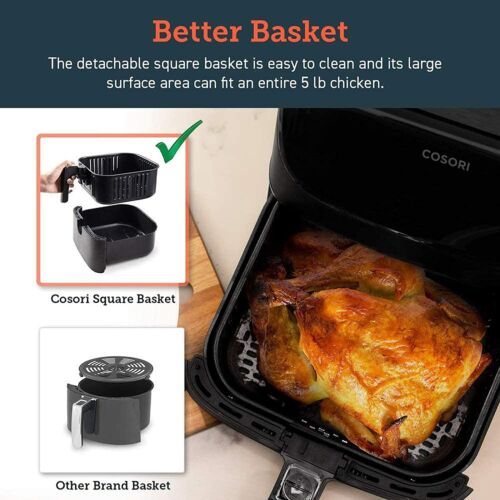 Cosori Air fryer Smart Wifi , 11 Programmes , 1700W (0810043371155)