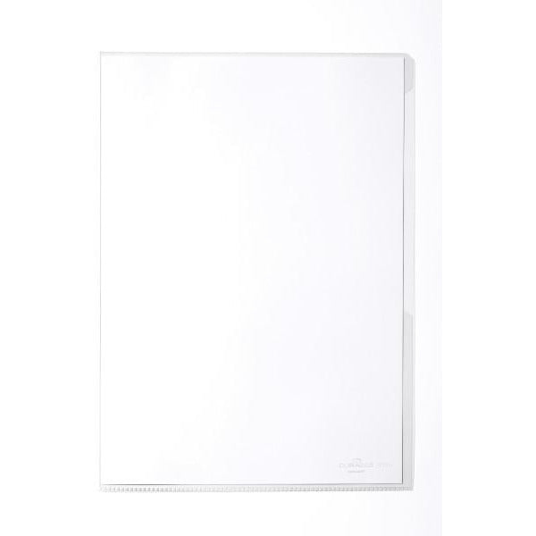 Durable A4 Transparent L-Shape File