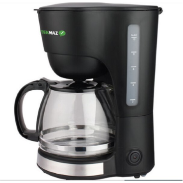 TEKMAZ Coffee Maker 750 Watt 1.25 Liter NAS-CM16