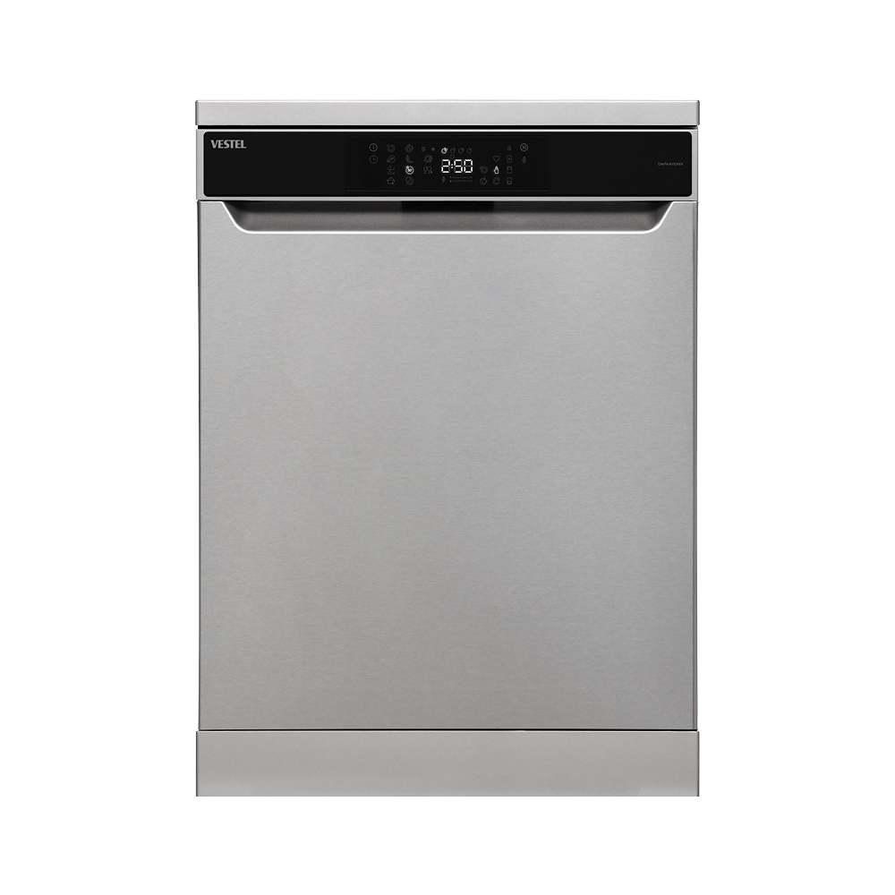 Vestel 10-Program Dishwasher, 4 Sprayers | DWFA4Y10N1X (Stainless Steel Finish)