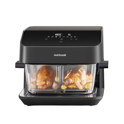 Nutricook Healthi FLEX 7.6L Glass Air Fryer, 2200W, NC-AFH510