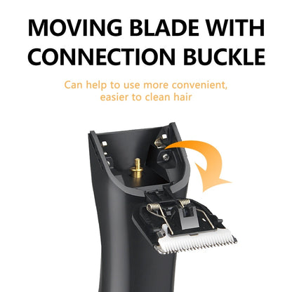 HTC AT-018 Fully Body Shaver Washable Type-C Rechargeable Ceramic Blade Electronic Shaving Machine