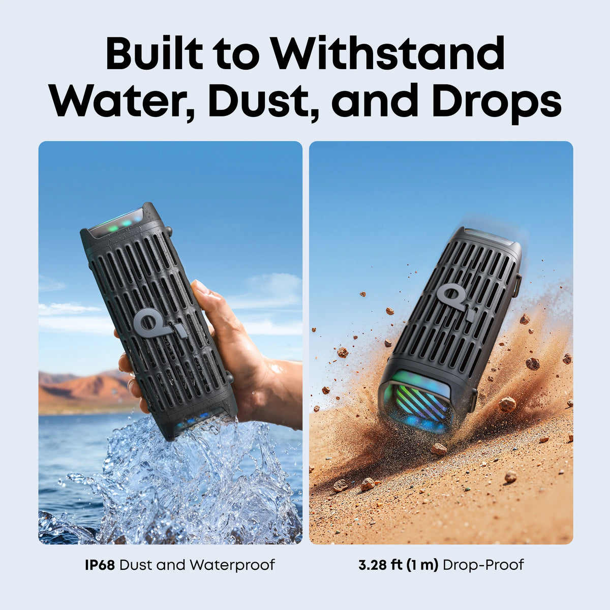 soundcore Boom 3i | Portable Rugged Outdoor Speaker
