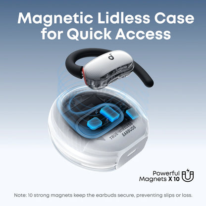 Anker soundcore V40i | Comfortable Fit and Clear Sound, Lidless Case
