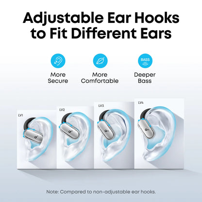 Anker soundcore V40i | Comfortable Fit and Clear Sound, Lidless Case