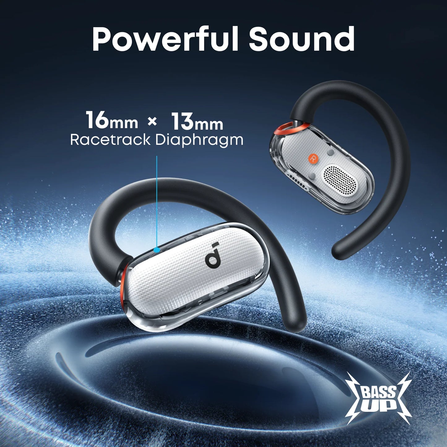 Anker soundcore V40i | Comfortable Fit and Clear Sound, Lidless Case