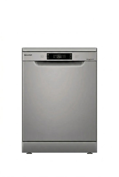 Sharp Dishwasher 14 Set – 8 Programs Stainless Steel A++