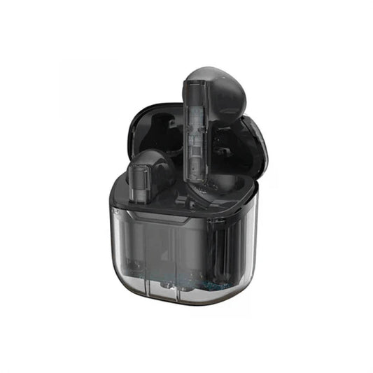 WiWU Newest Design TWS11 Ghost Appearance Wireless Bluetooth V5.3 Earbuds 6h For Music, USB Type-C Charging - Black