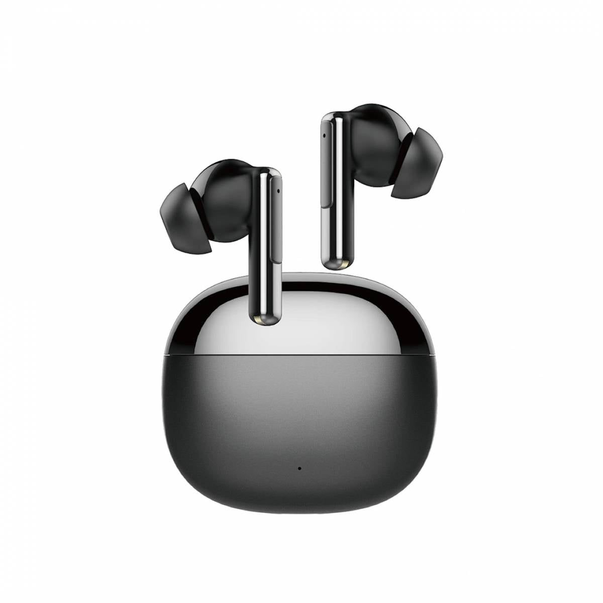 WiWU T33 ANC Pro Half In Ear 4 Mic ENC TWS, 54 Headphones, Noise Reduction IPX4 Waterproof, 40H Battery Fast Charging - Black