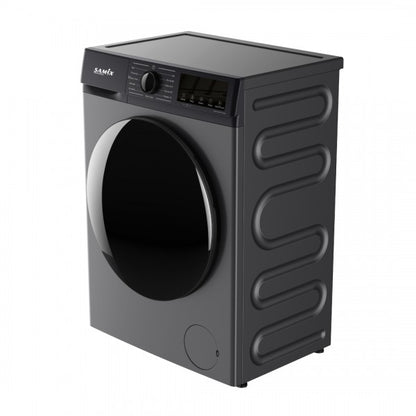 Samix fully automatic washing machine, 12 kg, Dark Grey color SNK-WM12KGDG