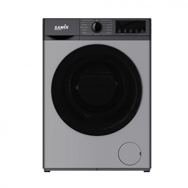 Samix fully automatic washing machine, 12 kg, Dark Grey color SNK-WM12KGDG