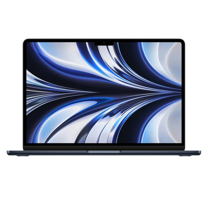 Apple NEW MacBook AIR 13 (2022) Apple M2 (256GB/16GB) 8Core CPU & 8Core GPU Retina True Tone , Midnight
