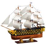 Sluban Model Bricks HMS Victory Warship Building Kit in 1:200 Scale M38-B1552