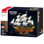 Sluban Model Bricks HMS Victory Warship Building Kit in 1:200 Scale M38-B1552