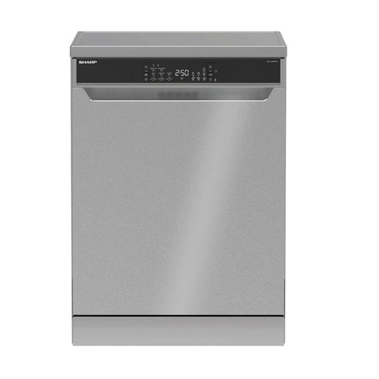 SHARP Dishwasher 14Sets 8 Programs 3 Spray Arms Stainless (QW-V814A-SS3)