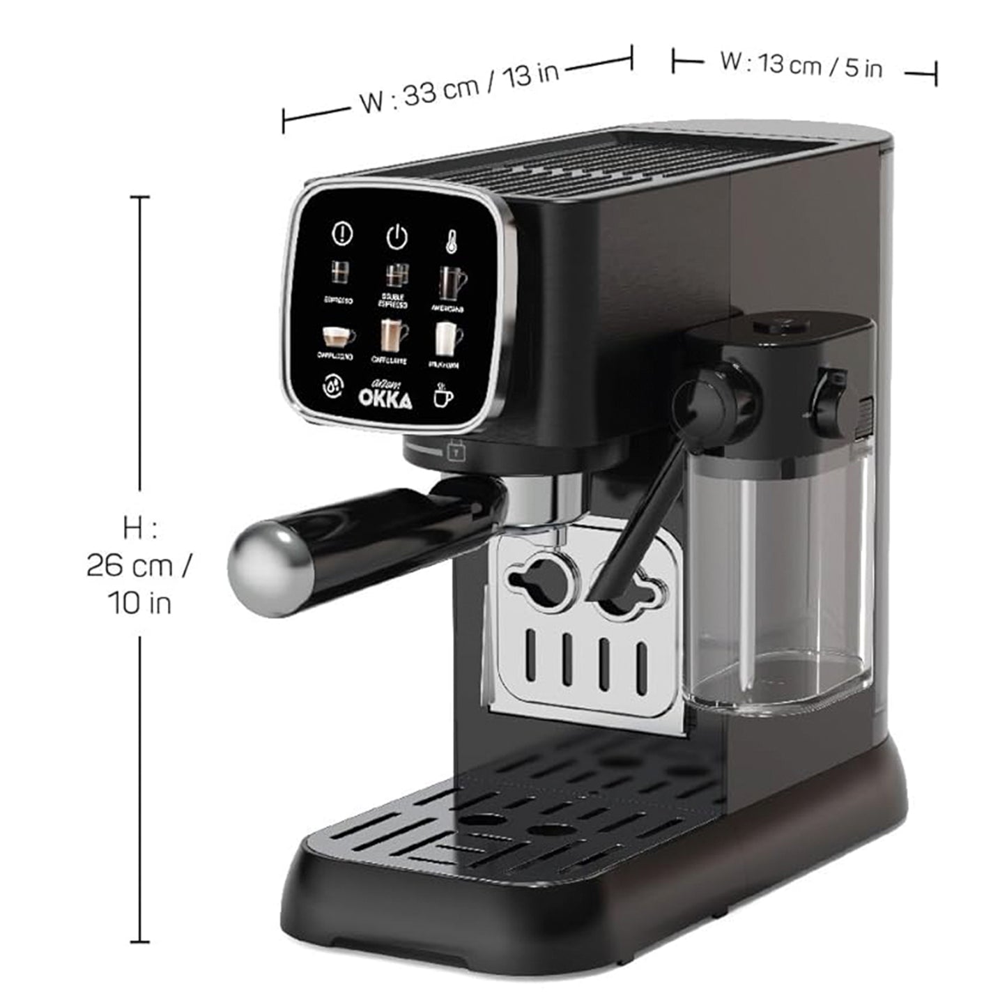 Okka Espresso Solo Espresso Machine (OK0032)