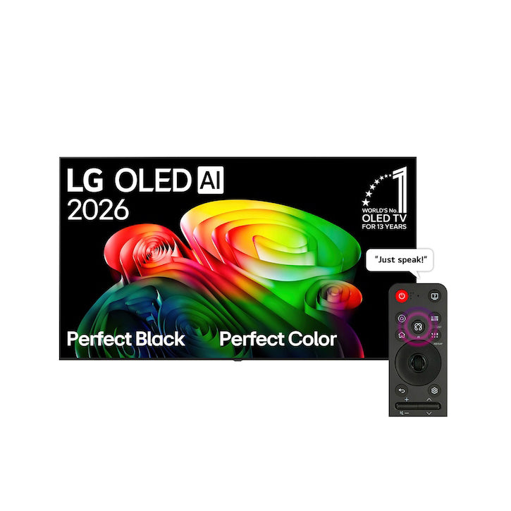 LG OLED55B66LA OLED Smart TV, 55 inch, 4K Resolution, Built-in Receiver - Black