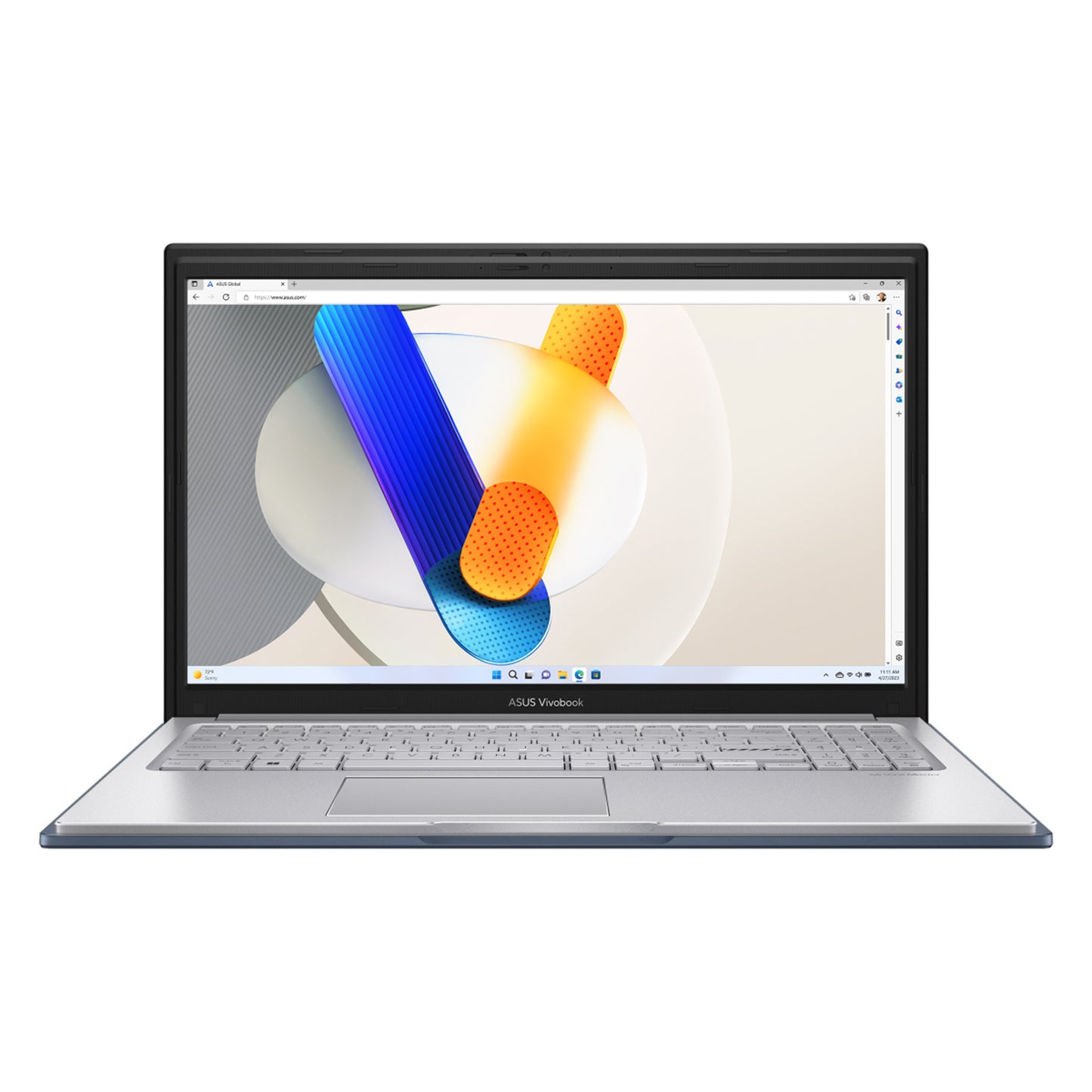 Laptop ASUS Vivobook 15 (X1504VA) |Intel® Core™ i3-1315U Processor, 8GB DDR4, 512GB SSD | 13th Generation - Cool Silver (X1504VA-NJ679)