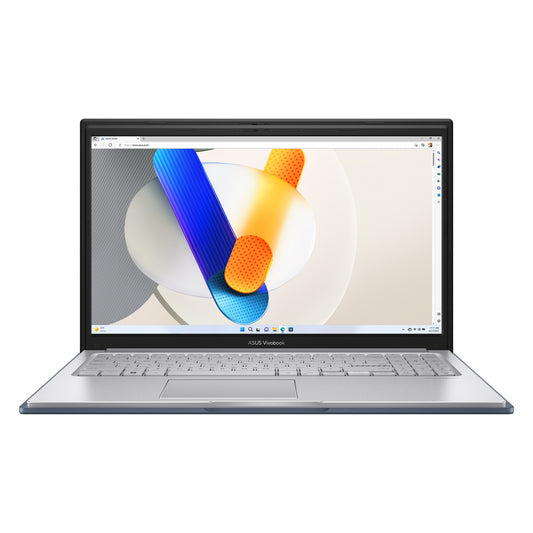 Laptop ASUS Vivobook 15 (X1504VA) |Intel® Core™ i3-1315U Processor, 8GB DDR4, 512GB SSD | 13th Generation - Cool Silver (X1504VA-NJ679)