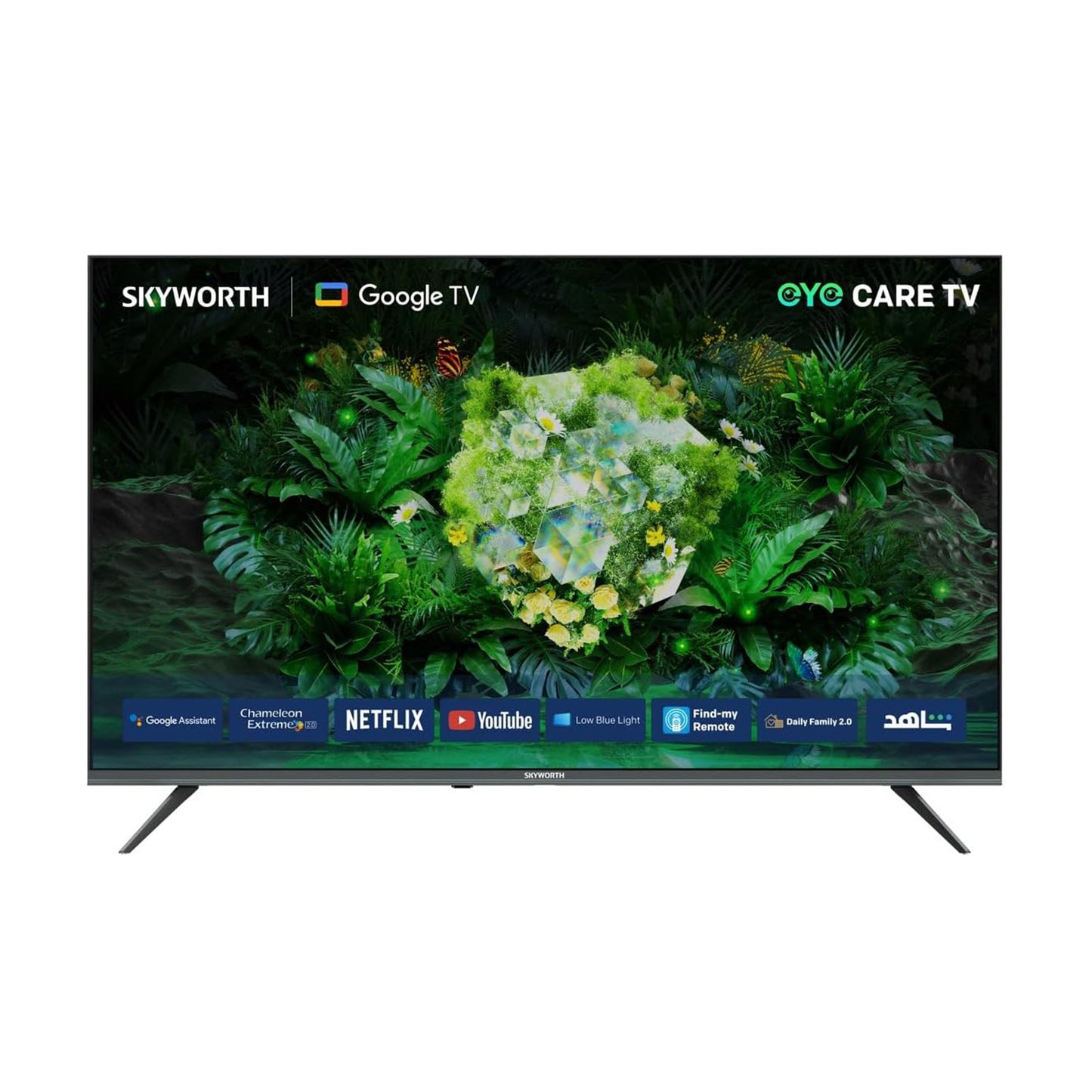 SKYWORTH  50" UHD 4K 60Hz LED TV with Google TV (50G6500G)