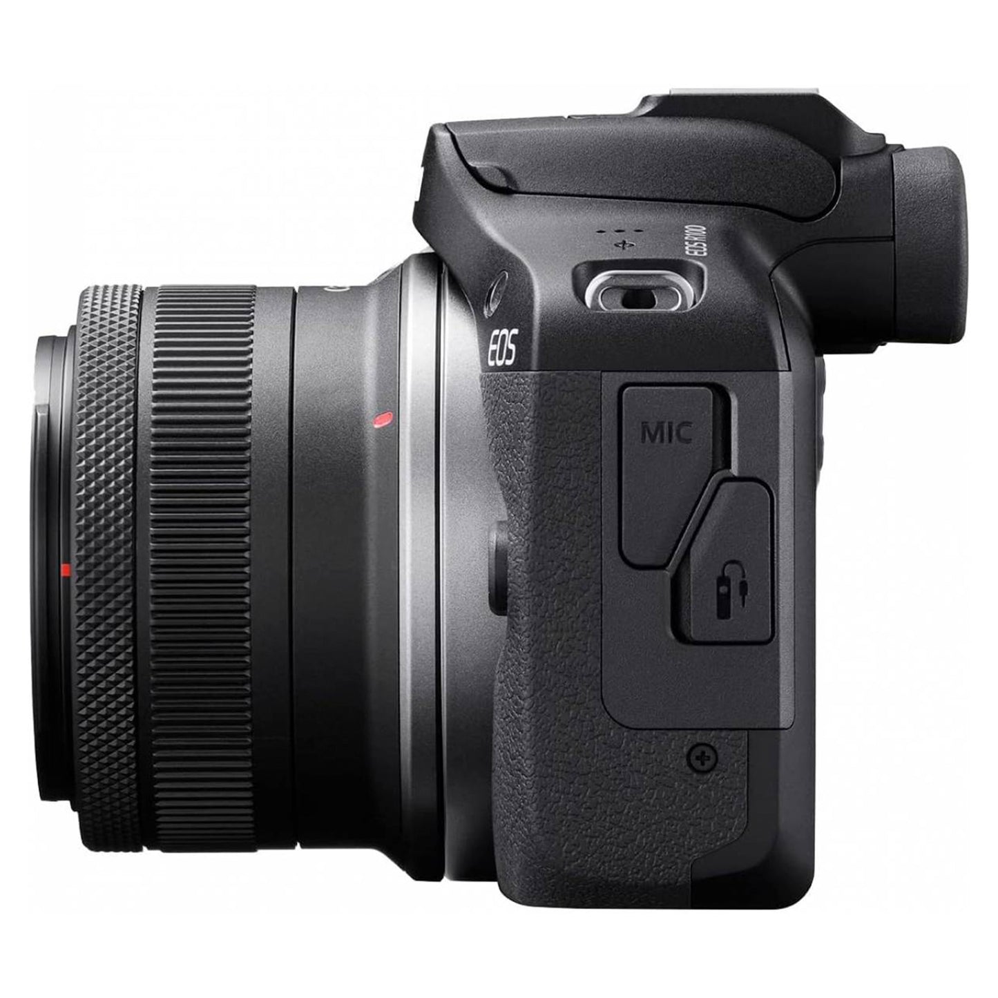 Canon EOS R100 Mirrorless Camera RF-S18-45mm F4.5-6.3 is STM Lens Kit, 24.1 Megapixel CMOS (APS-C) Sensor, 4K Video, RF Mount, Black (6052C013AC)