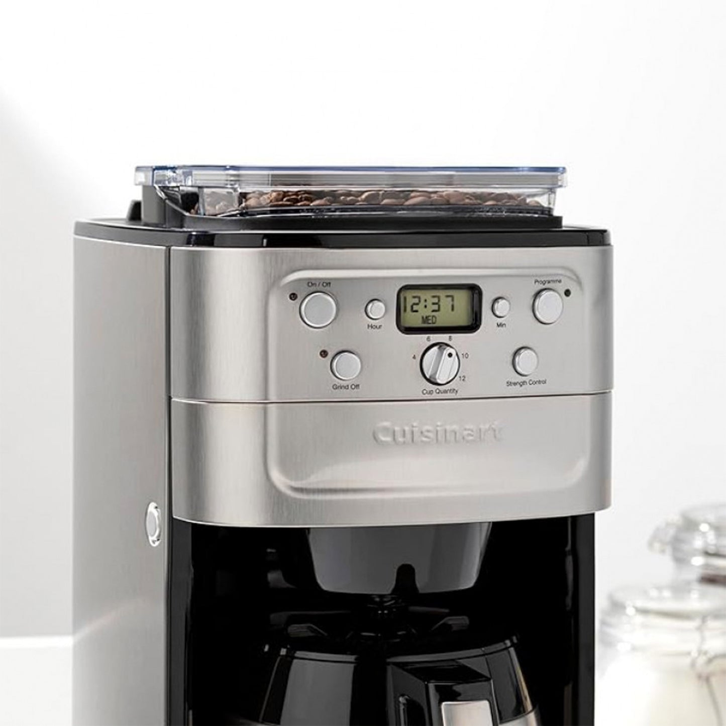 Cuisinart Grind and Brew Plus | Bean to Cup Filter Coffee Maker (DGB900BCU)