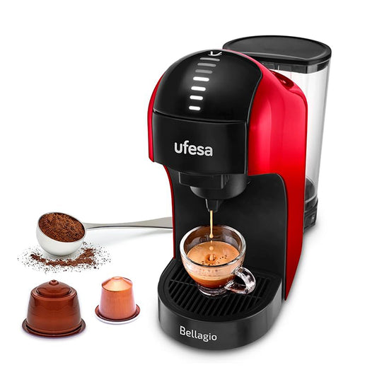 Ufesa Bellagio Rossa Capsules Coffee Maker One Size