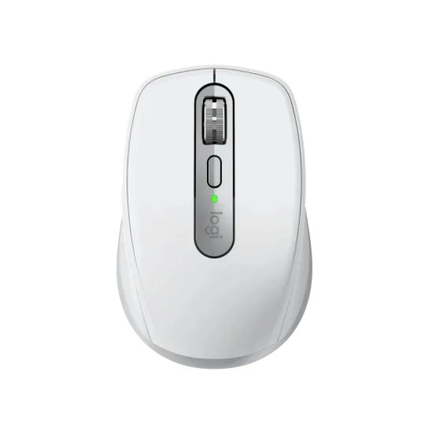 Logitech MX Anywhere 3S Compact Wireless Mouse – Pale Grey, 8K DPI, Fast Scrolling, Bluetooth & USB-C