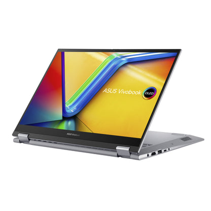 Laptop ASUS Vivobook S 14 Flip, Intel® Core™ i7-13700H Processor, 16GB DDR4, 512GB M.2, 14.0" WUXGA Touch Stylus, | 13th Generation - Cool Silver (TP3402VA-LZ537)