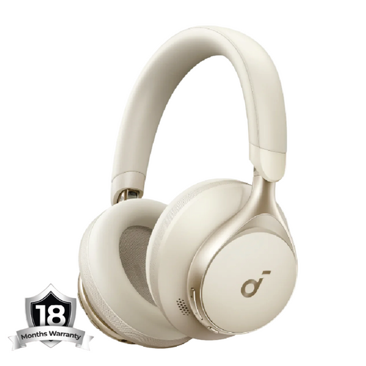 Anker Soundcore Space One Noise Cancelling Headphones, - A3035011 - White - 18 Month Warranty