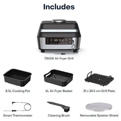 NUTRICOOK Smart Indoor Grill & Air Fryer XL(NC-AFG960)