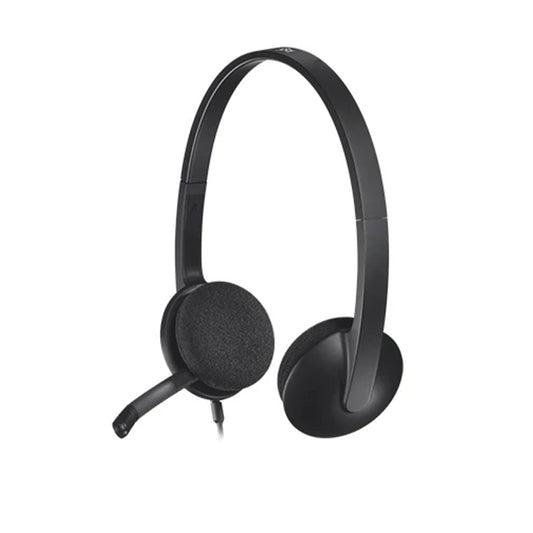 Logitech USB Headset H340, Stereo, USB Headset for Windows & Mac(981-000475)