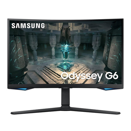 SAMSUNG Odyssey G6 (BG650) SMART 27 2K Curved 1000R 240hz 1MS HDR 600 AMD FreeSync HDMI 2.1 w/ Adjustable Stand & Speakers