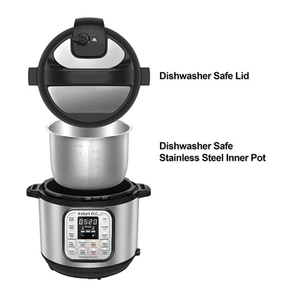 Instant Pot DUO6, 1000W 7-in-1 Smart Multi Cooker, 5.7L Electric Pressure Cooker