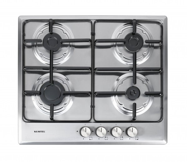 Kumtel M6-40BF Silver Metal Gas Cooker