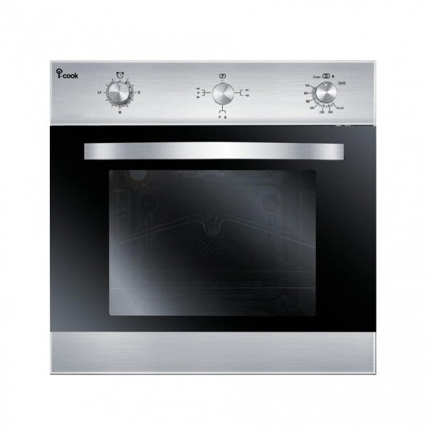 Built-In I-Cook Oven, 70 Liter, 60x60 cm - Silver