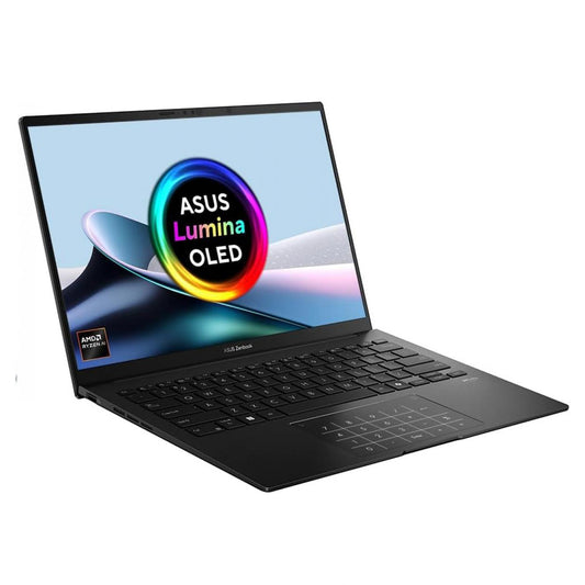 Laptop ASUS Zenbook 14 OLED Light Weight Laptop, AMD Ryzen™ AI 7 350 Processor up to 5.0GHz, 3K (2880 x 1800) OLED - Jade Black Windows 11 Home (UM3406KA-PP059W)