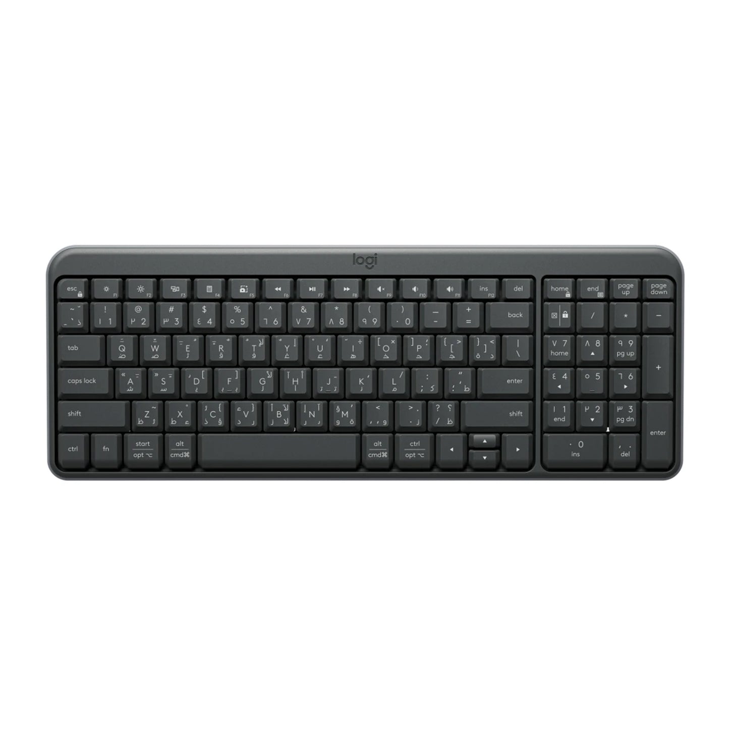 Logitech K250 Compact Bluetooth Wireless Keyboard Graphite (920-013463)