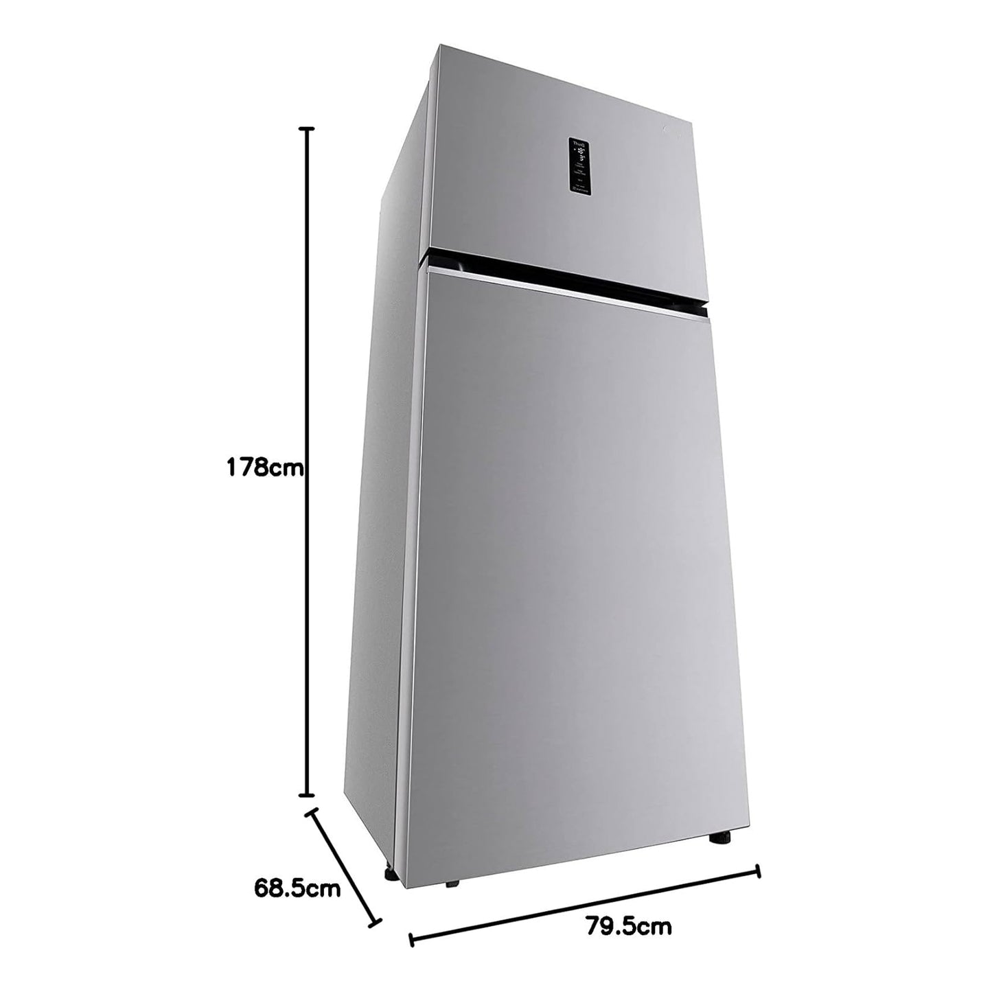 Sharp Refrigerator 512Liter A++ – Silver (SJ-HM620-HS2/3)