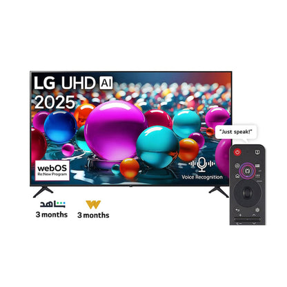65 Inch LG UHD AI UA85 4K Smart TV AI Magic remote HDR10 WebOS25 2025