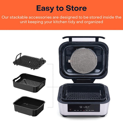 NUTRICOOK Smart Indoor Grill & Air Fryer XL(NC-AFG960)