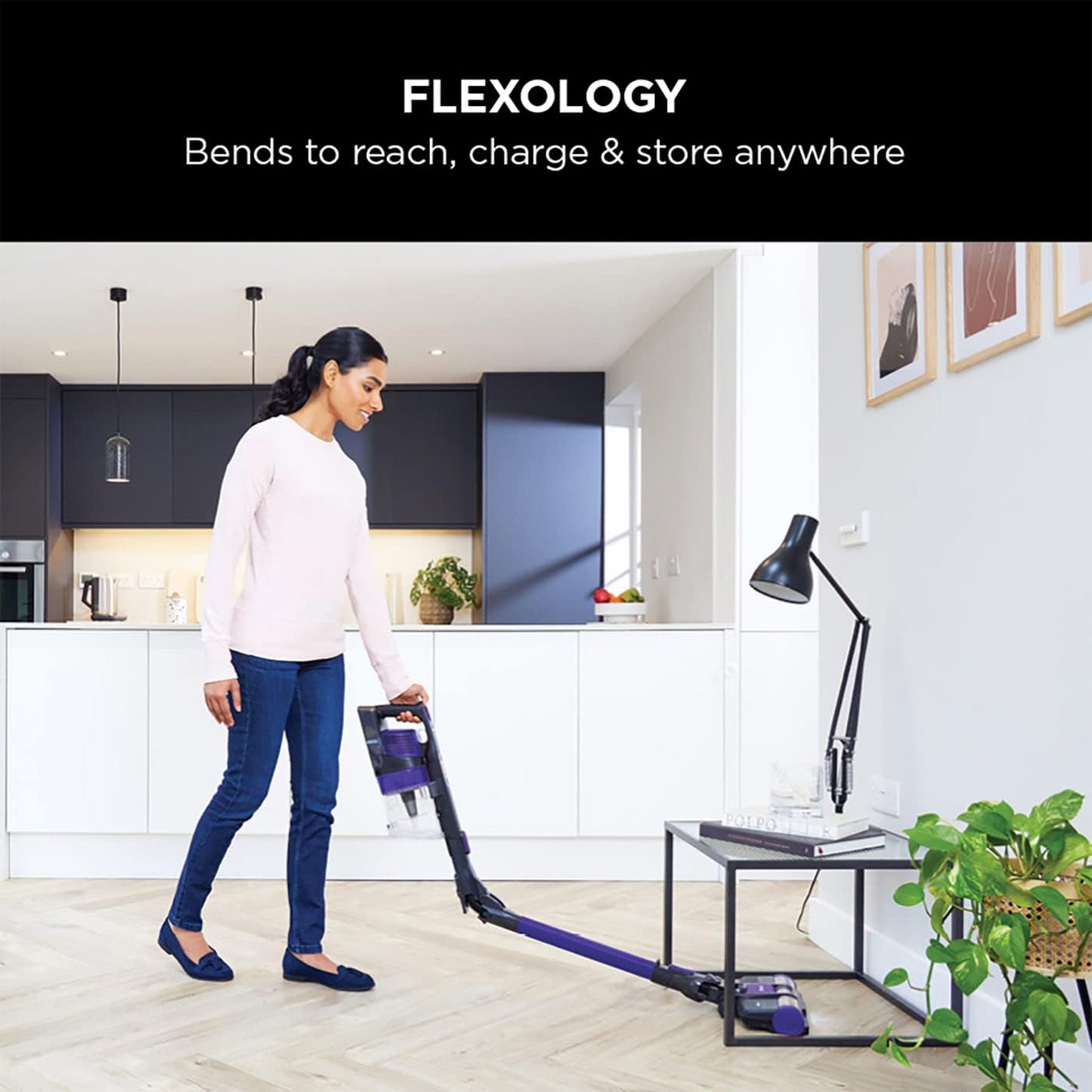 Shark Cordless Stick Vacuum Cleaner with Anti Hair Wrap (IZ202UKT)